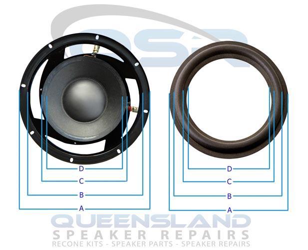 pioneer speaker repair kit
